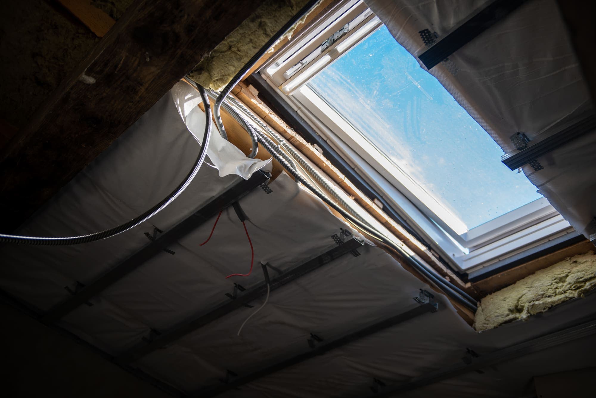 Attic air sealing around ceiling penetrations and framing